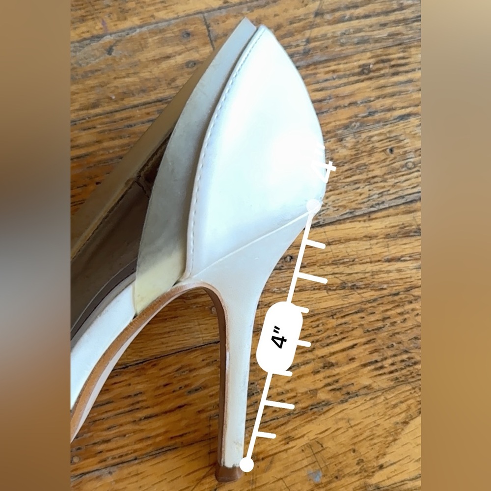 ZARA White High Heel Pumps - Picture 3 of 8